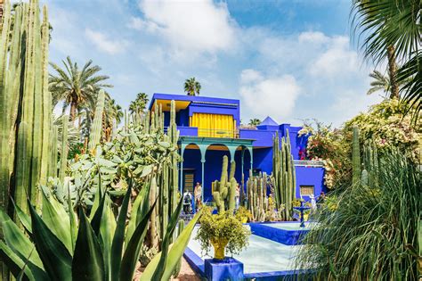 morocco yves saint laurent garden|yves st laurent's majorelle garden.